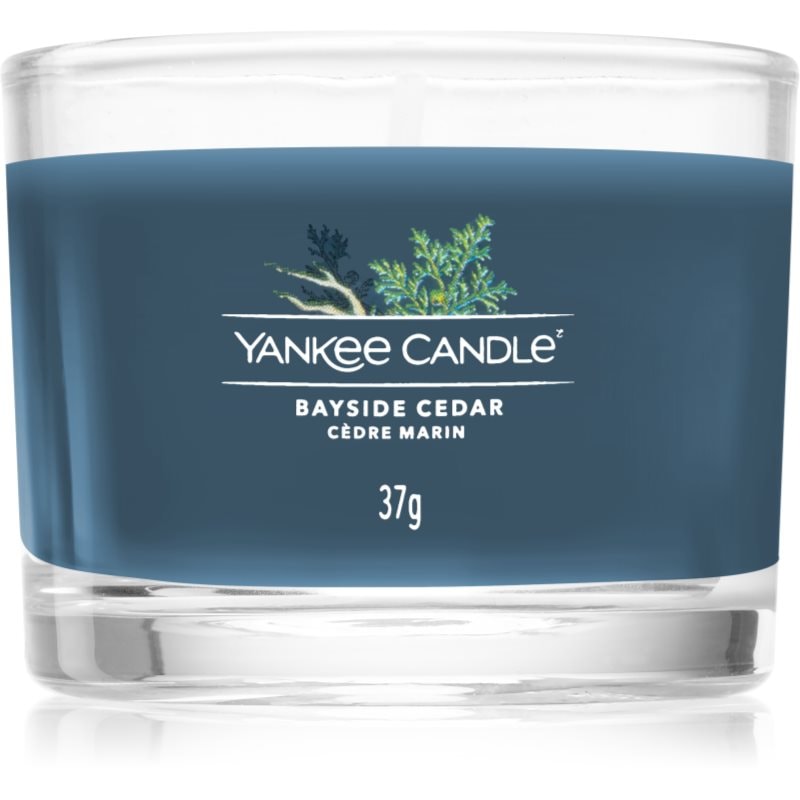 Yankee Candle Yankee Candle Bayside Cedar вотивна свещ 37 гр. - Унисекс парфюм 37мл - Сравни цени от 1 магазин с безплатна доставка