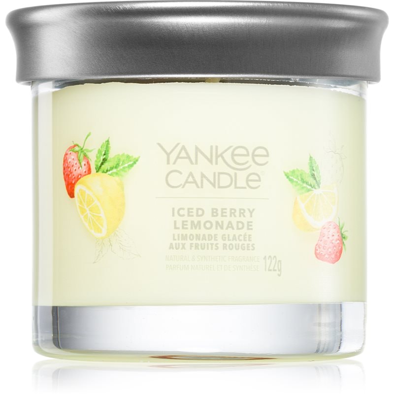 Yankee Candle Yankee Candle Iced Berry Lemonade ароматна свещ Signature 122 гр. - Унисекс парфюм 122мл - Сравни цени от 1 магазин с безплатна доставка