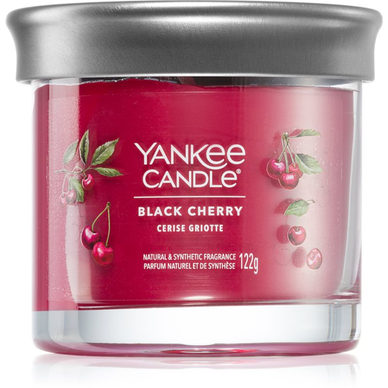 Yankee Candle Black Cherry ароматна свещ Signature 122 гр. - Аромат - Сравни цени от 1 магазин с безплатна доставка