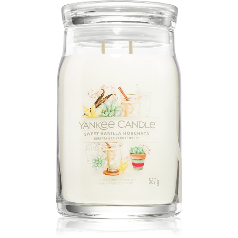 Yankee Candle Sweet Vanilla Horchata ароматна свещ 567 гр. - Аромат - Сравни цени от 1 магазин с безплатна доставка