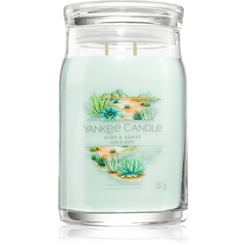 Yankee Candle Yankee Candle Aloe & Agave ароматна свещ 567 гр. - Унисекс парфюм 567мл - Сравни цени от 1 магазин с безплатна доставка