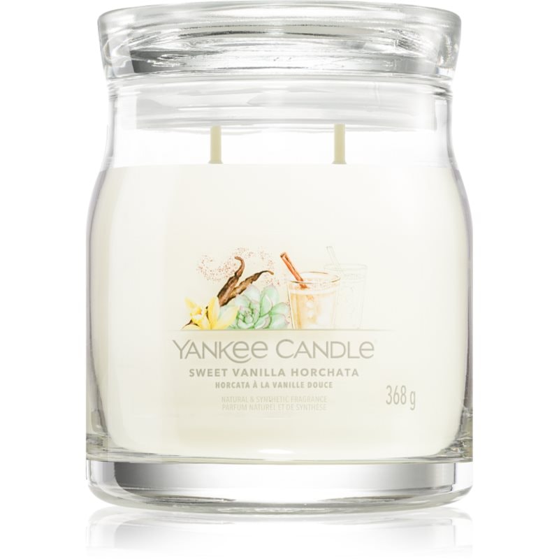 Yankee Candle Yankee Candle Sweet Vanilla Horchata ароматна свещ 368 гр. - Унисекс парфюм 368мл - Сравни цени от 1 магазин с безплатна доставка