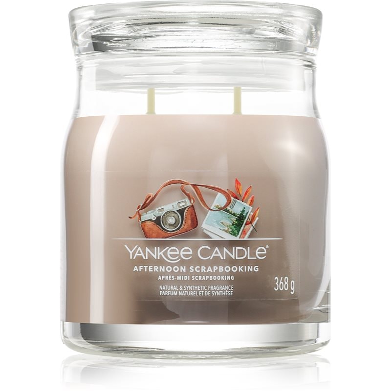 Yankee Candle Afternoon Scrapbooking ароматна свещ 368 гр. - Аромат - Сравни цени от 1 магазин с безплатна доставка