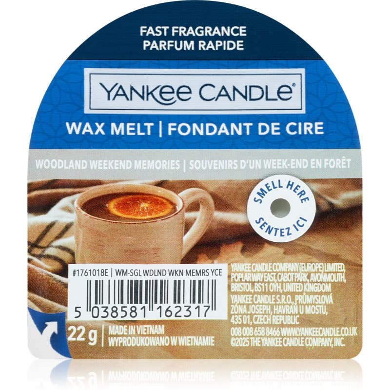 Yankee Candle Woodland Weekend Memories восък за арома-лампа 22 гр. - Аромат - Сравни цени от 1 магазин с безплатна доставка