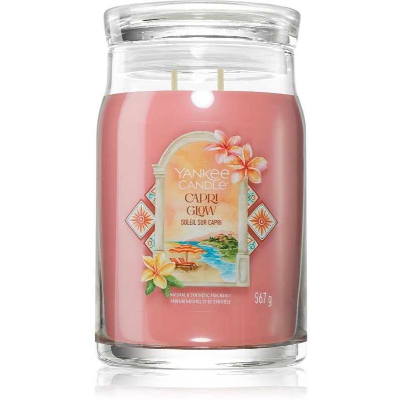 Yankee Candle Capri Glow ароматна свещ 567 гр. - Аромат - Сравни цени от 1 магазин с безплатна доставка