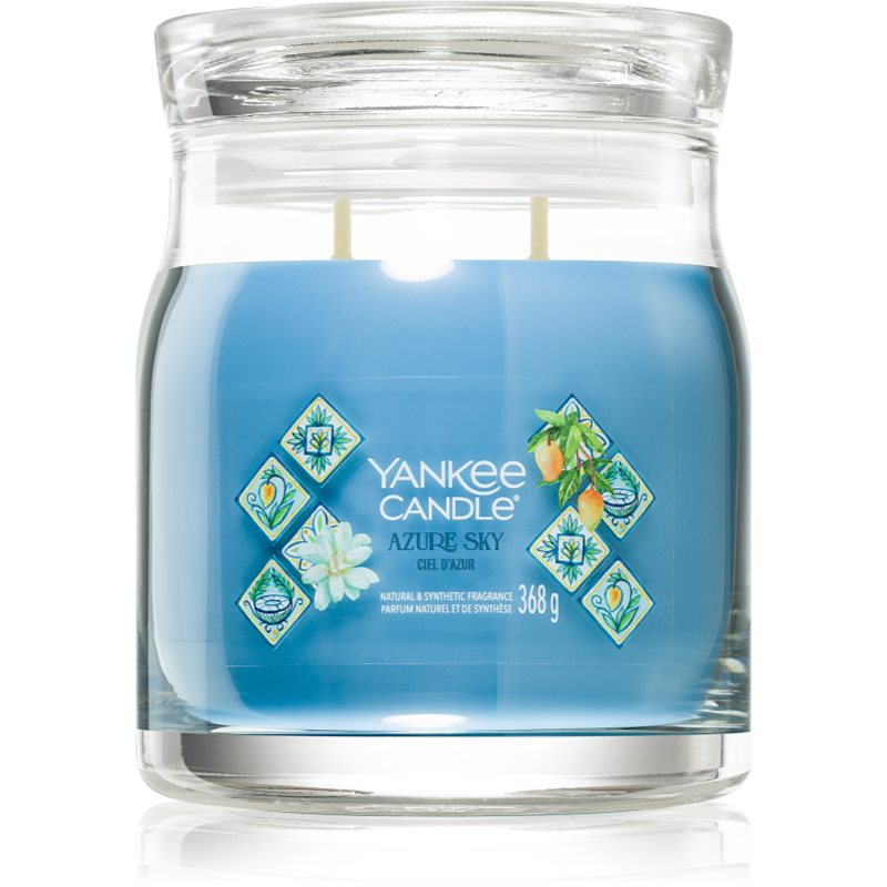 Yankee Candle Yankee Candle Azure Sky ароматна свещ 368 гр. - Унисекс парфюм 368мл - Сравни цени от 1 магазин с безплатна доставка