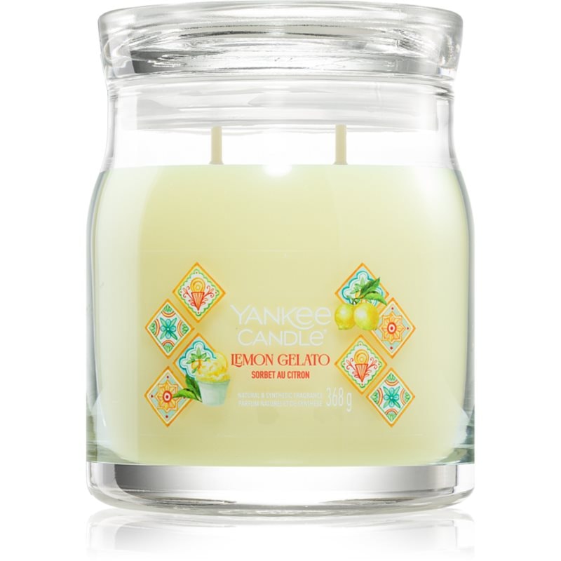 Yankee Candle Lemon Gelato ароматна свещ 368 гр. - Аромат - Сравни цени от 1 магазин с безплатна доставка