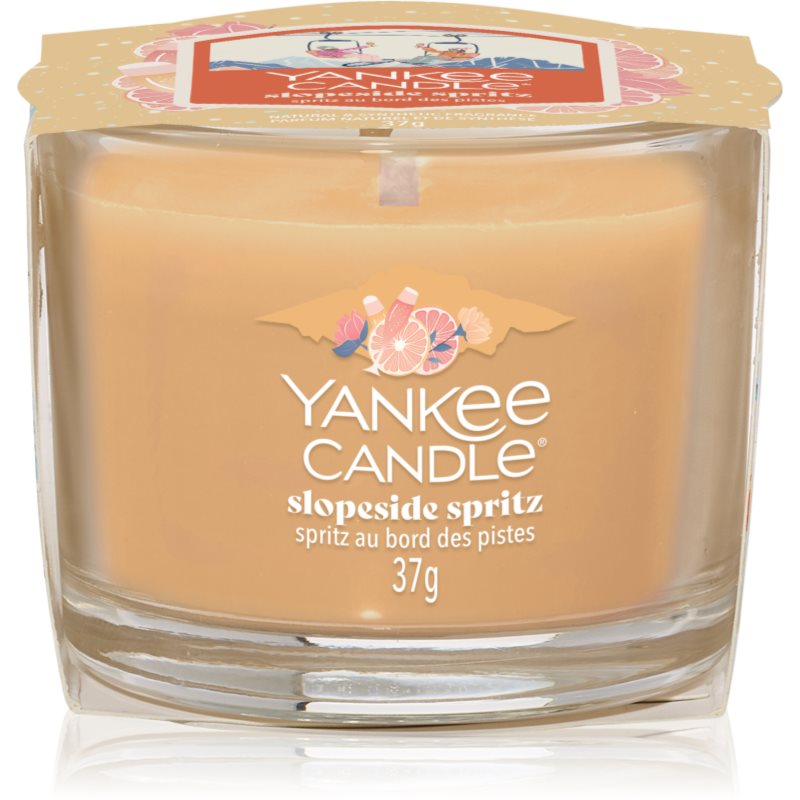 Yankee Candle Slopeside Spritz вотивна свещ glass 37 гр. - Аромат - Сравни цени от 1 магазин с безплатна доставка