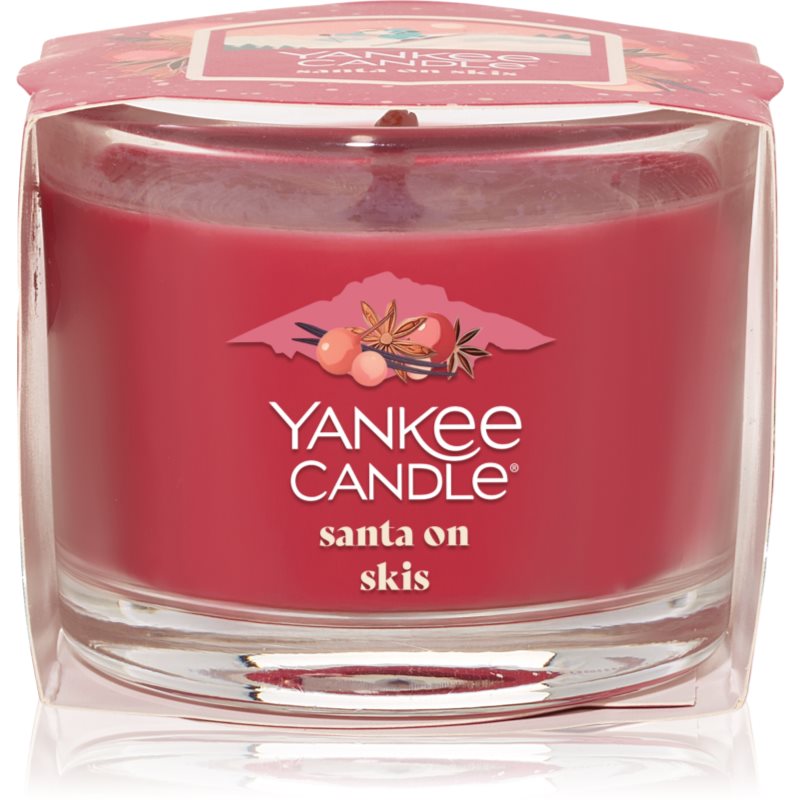 Yankee Candle Santa On Skis вотивна свещ glass 37 гр. - Аромат - Сравни цени от 1 магазин с безплатна доставка