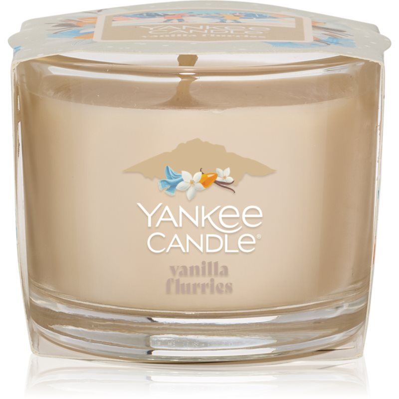 Yankee Candle Yankee Candle Vanilla Flurries вотивна свещ glass 37 гр. - Унисекс парфюм 37мл - Сравни цени от 1 магазин с безплатна доставка