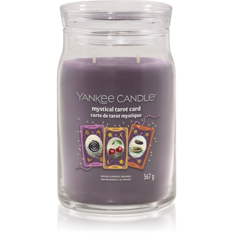 Yankee Candle Halloween Mystical Tarot Card ароматна свещ Signature 567 гр. - Аромат - Сравни цени от 1 магазин с безплатна доставка