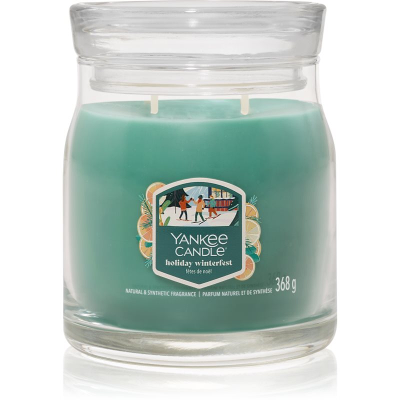 Yankee Candle Yankee Candle Holiday Winterfest ароматна свещ Signature 368 гр. - Унисекс парфюм 368мл - Сравни цени от 1 магазин с безплатна доставка