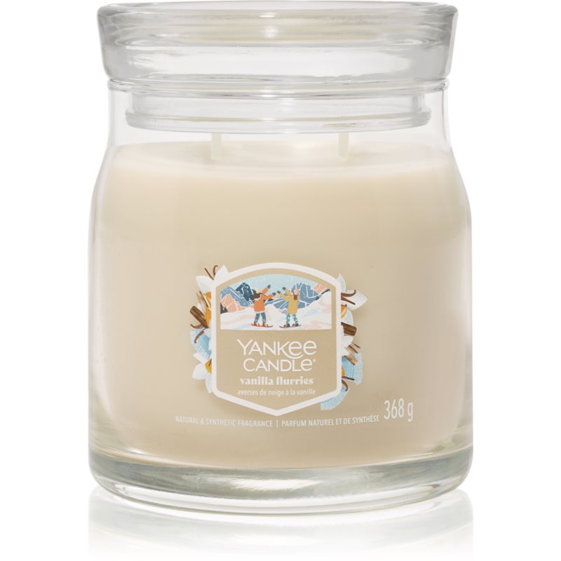 Yankee Candle Yankee Candle Vanilla Flurries ароматна свещ Signature 368 гр. - Унисекс парфюм 368мл - Сравни цени от 1 магазин с безплатна доставка