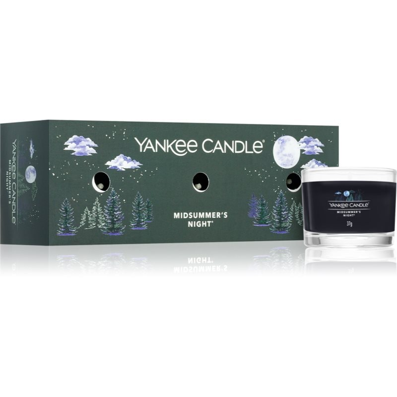 Yankee Candle Midsummer's Night подаръчен комплект 3x37 гр. - Аромат - Сравни цени от 1 магазин с безплатна доставка