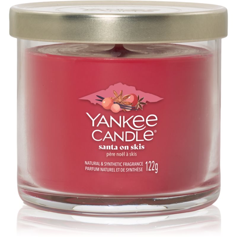 Yankee Candle Santa On Skis ароматна свещ Signature 122 гр. - Аромат - Сравни цени от 1 магазин с безплатна доставка