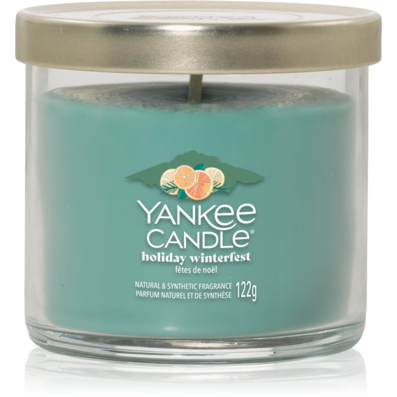 Yankee Candle Yankee Candle Holiday Winterfest ароматна свещ Signature 122 гр. - Унисекс парфюм 122мл - Сравни цени от 1 магазин с безплатна доставка