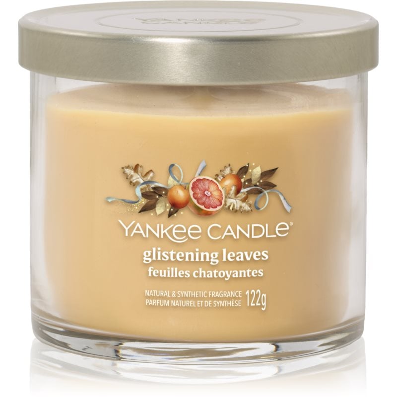 Yankee Candle Glistening Leaves ароматна свещ Signature 122 гр.