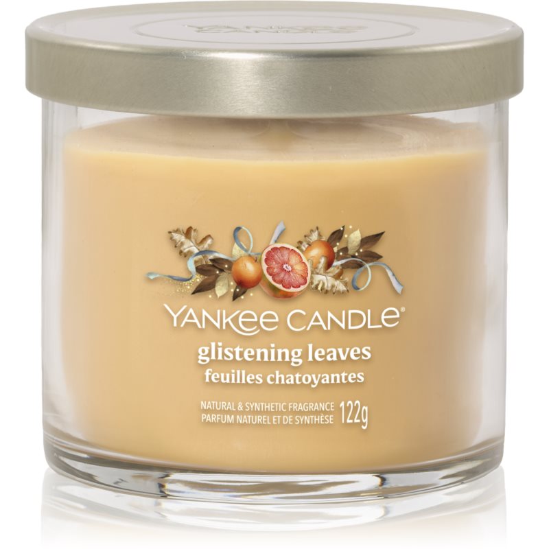 Yankee Candle Glistening Leaves ароматна свещ Signature 122 гр. - Аромат - Сравни цени от 1 магазин с безплатна доставка