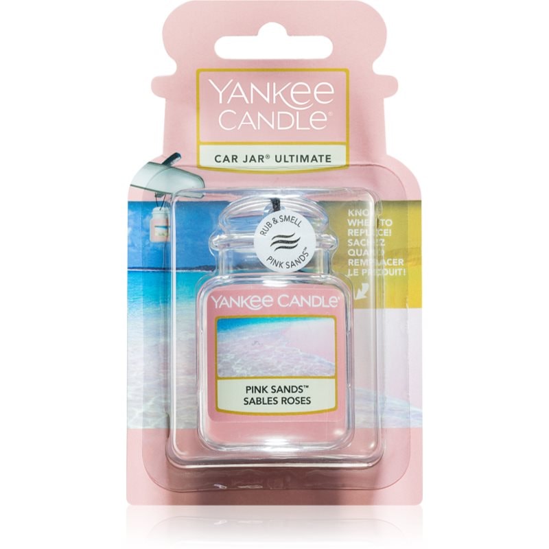 Yankee Candle Yankee Candle Pink Sands aроматизатор за автомобил закачащ се - Унисекс парфюм - Сравни цени от 1 магазин с безплатна доставка