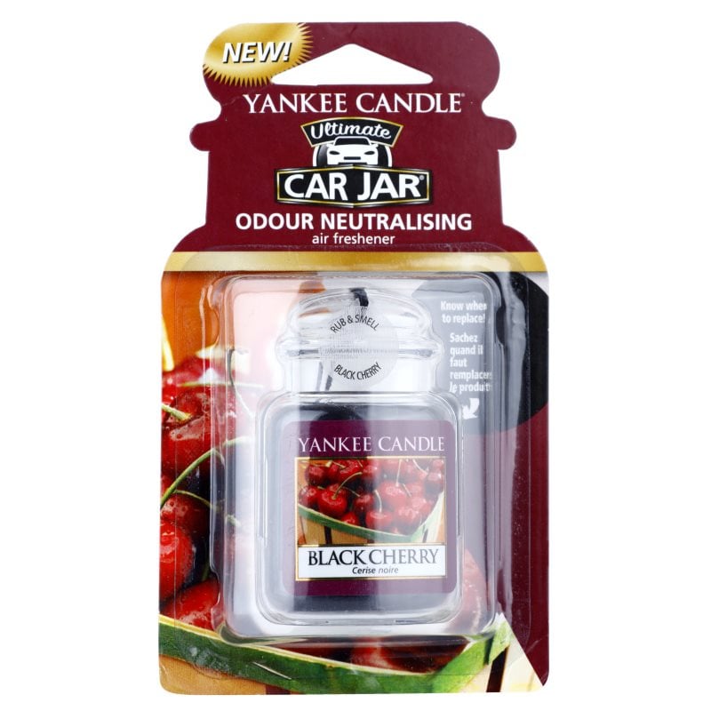 Yankee Candle Black Cherry aроматизатор за автомобил закачащ се