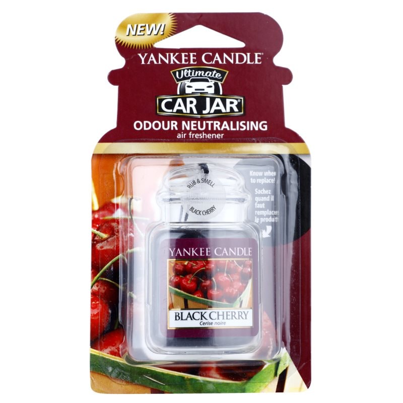 Yankee Candle Black Cherry aроматизатор за автомобил закачащ се - Аромат - Сравни цени от 1 магазин с безплатна доставка