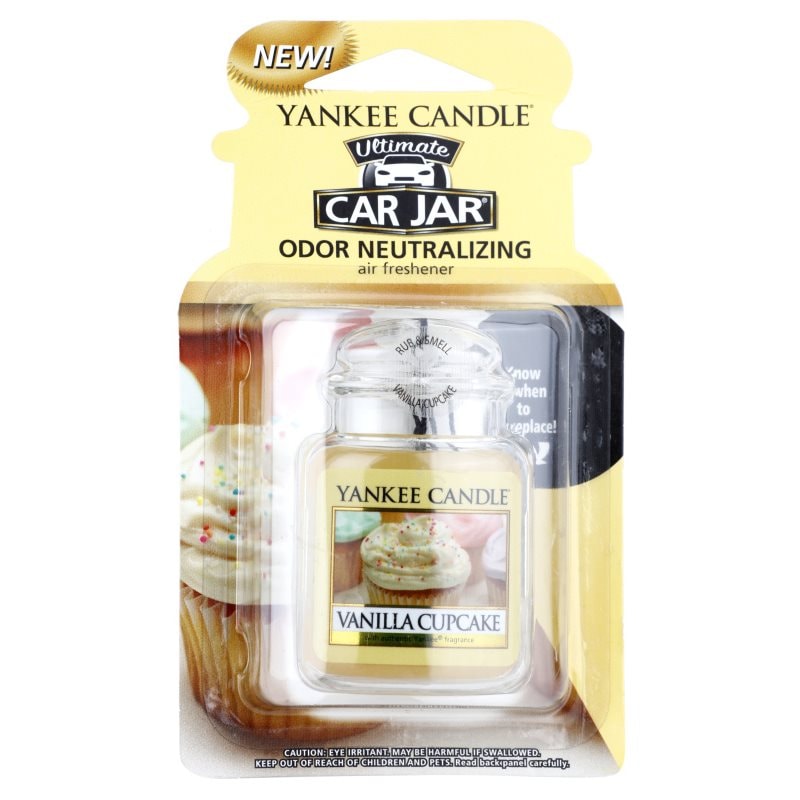 Yankee Candle Vanilla Cupcake aроматизатор за автомобил закачащ се - Аромат - Сравни цени от 1 магазин с безплатна доставка