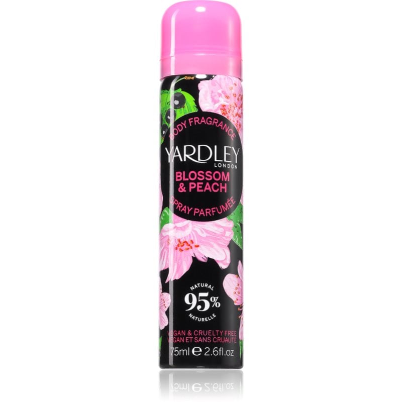 Yardley Blossom & Peach спрей за тяло за жени