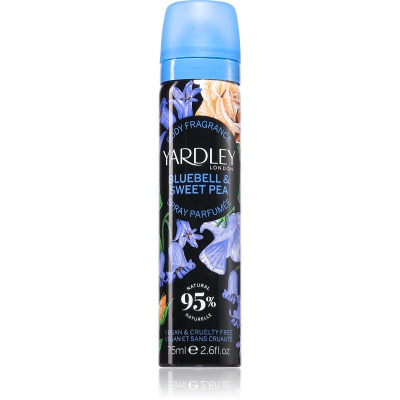 Yardley Bluebell & Sweetpea спрей за тяло за жени - Грижа за тяло - Сравни цени от 1 магазин с безплатна доставка