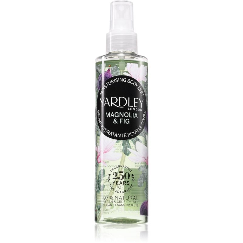 Yardley Magnolia & Fig хидратиращ спрей за тяло за жени - Грижа за тяло - Сравни цени от 1 магазин с безплатна доставка