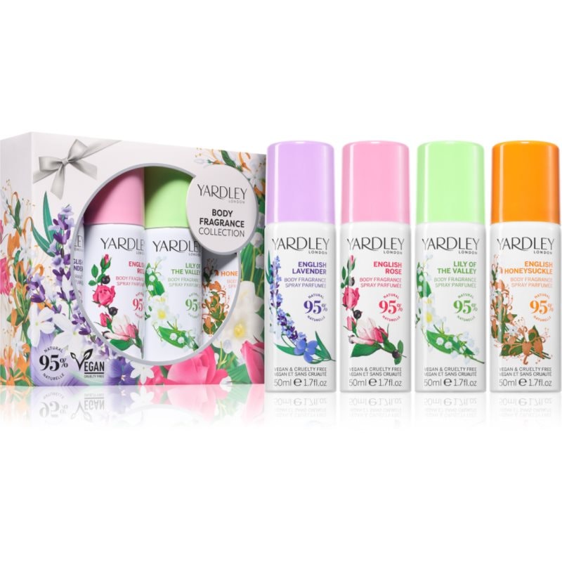 Yardley Body Fragrance Collection комплект за жени - Комплект - Сравни цени от 1 магазин с безплатна доставка