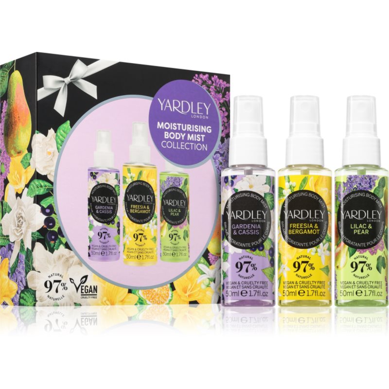 Yardley Body Mist Collection комплект за жени - Комплект - Сравни цени от 1 магазин с безплатна доставка