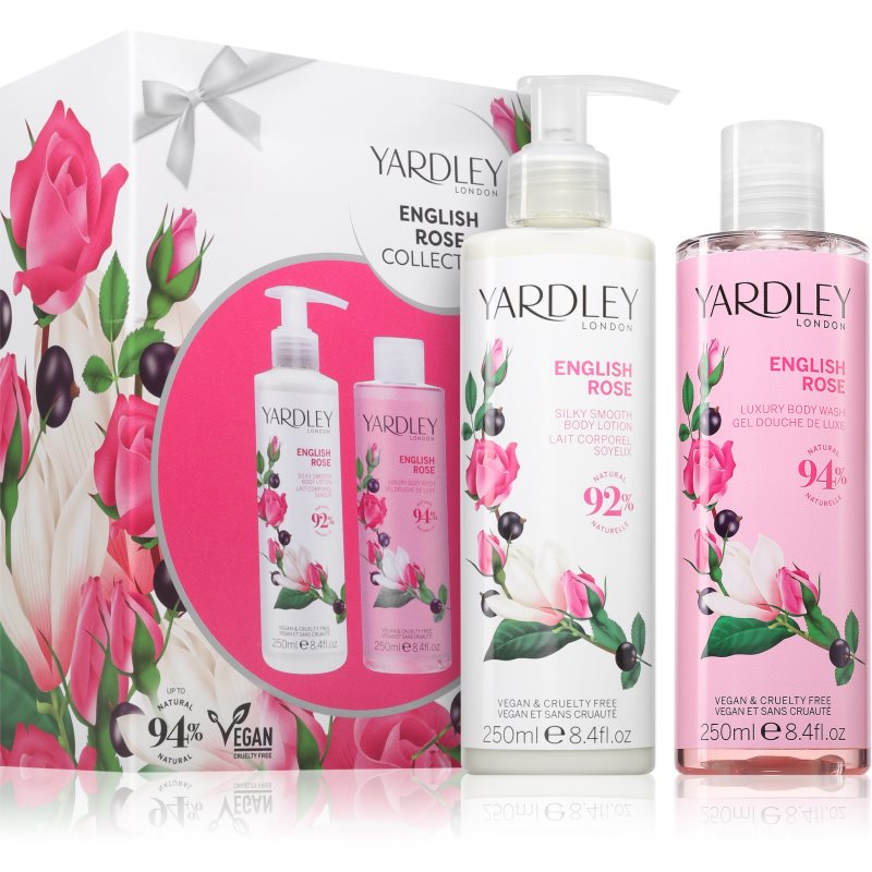 Yardley Yardley English Rose подаръчен комплект за жени - Дамски парфюм - Сравни цени от 1 магазин с безплатна доставка