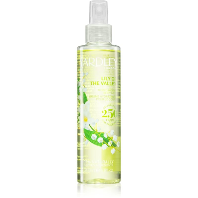 Yardley Lily Of The Valley хидратиращ спрей за тяло за жени - Грижа за тяло - Сравни цени от 1 магазин с безплатна доставка