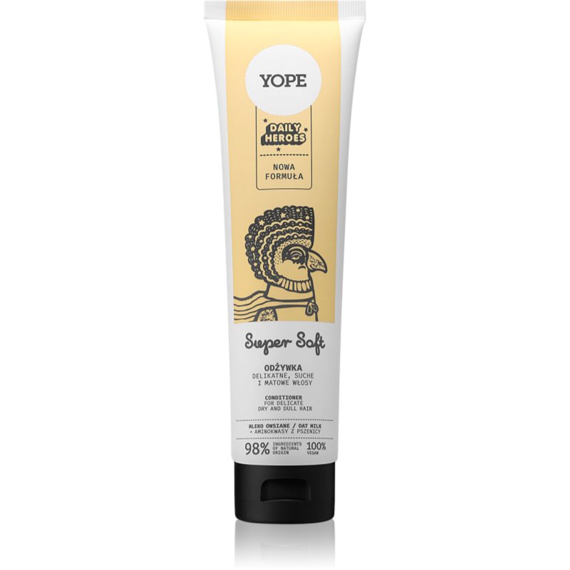Yope Yope Daily Heroes Soft Conditioner Oat Milk подсилващ балсам за чуплива коса - Унисекс парфюм 170мл - Сравни цени от 1 магазин с безплатна доставка