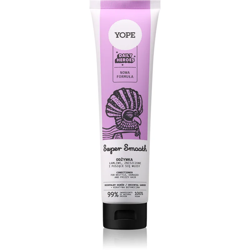Yope Daily Heroes Smooth Conditioner Oriental Garden подсилващ балсам за увредена и крехка коса - Грижа за коса - Сравни цени от 1 магазин с безплатна доставка