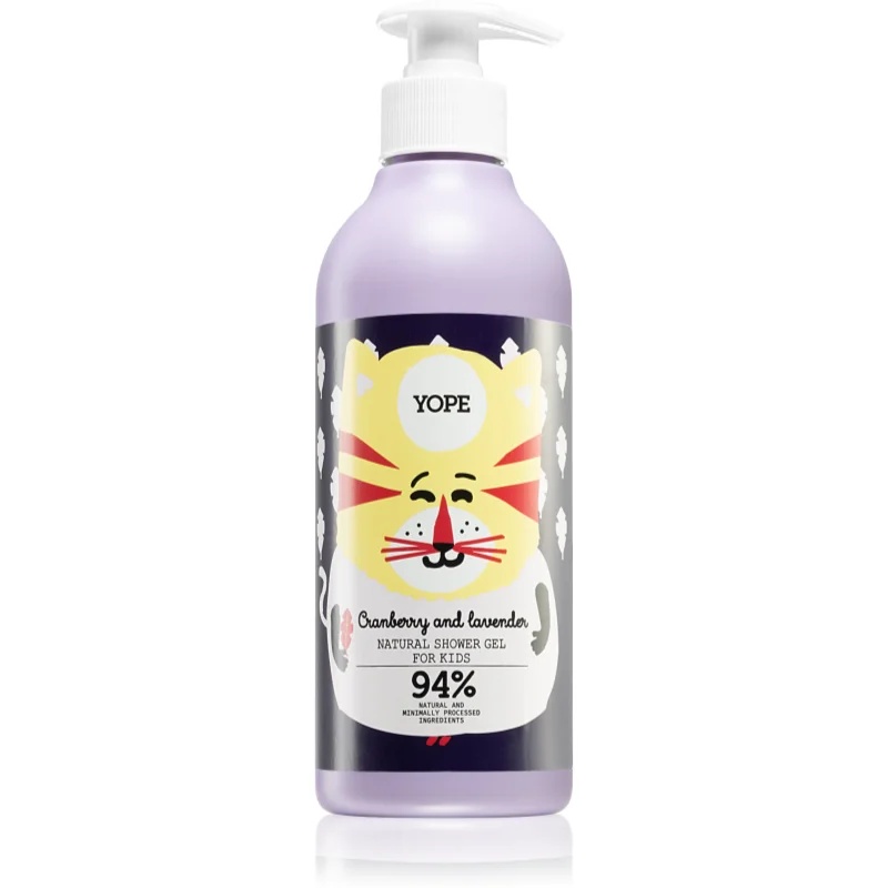 Yope Cranberry & Lavender интензивен хидратиращ душ гел за деца - Грижа за тяло - Сравни цени от 1 магазин с безплатна доставка