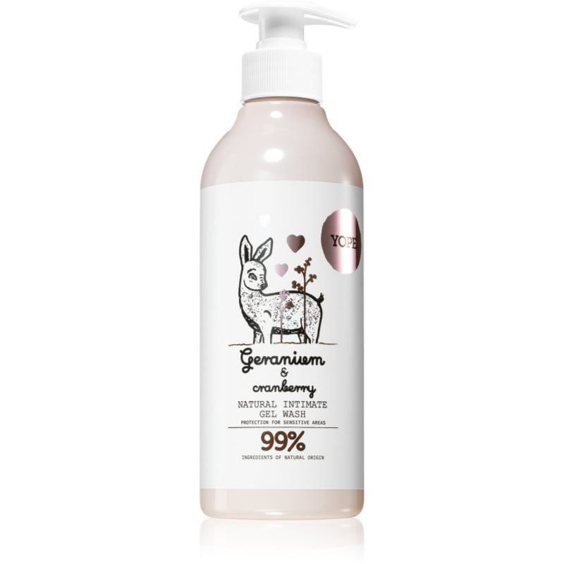 Yope Geranium & Cranberry гел за интимна хигиена