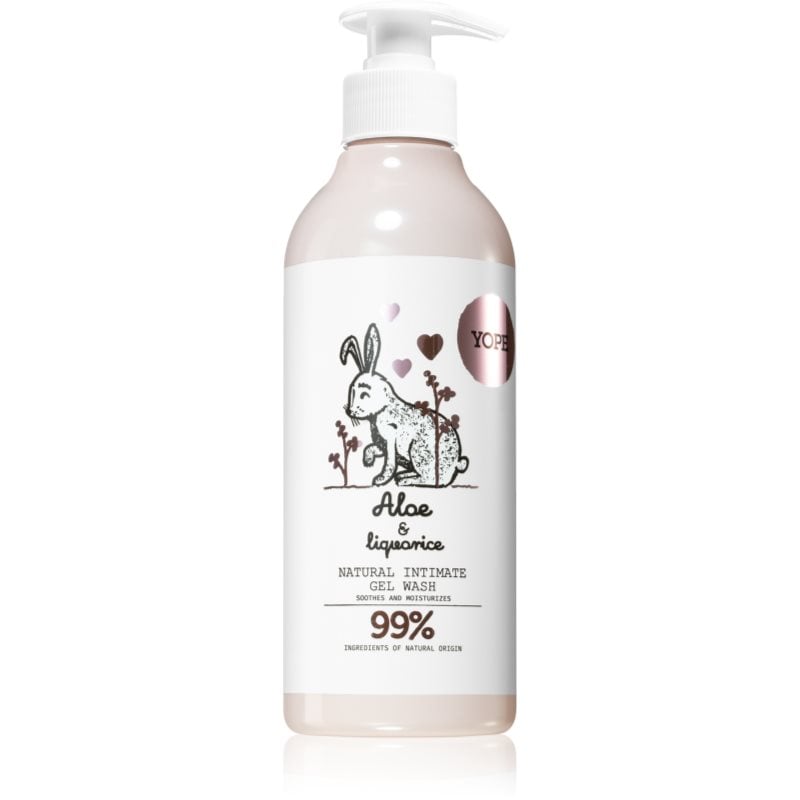 Yope Aloe & Liquorice гел за интимна хигиена