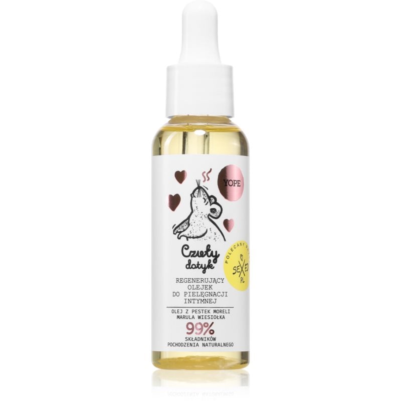 Yope Regenerating Intimate Care Oil регенерираща и успокояваща грижа за интимните части