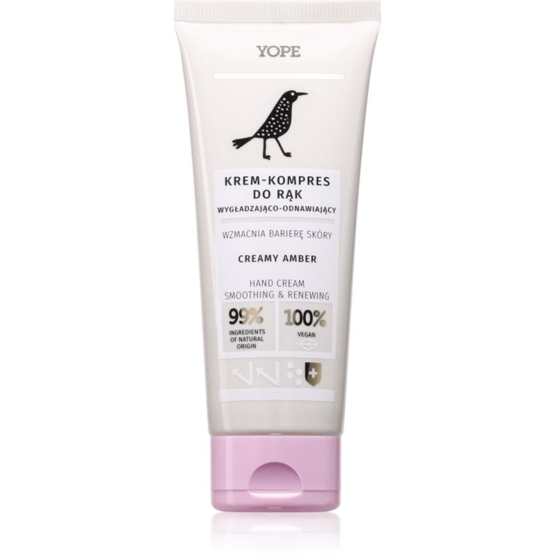 Yope Creamy Amber ревитализиращ крем за ръце