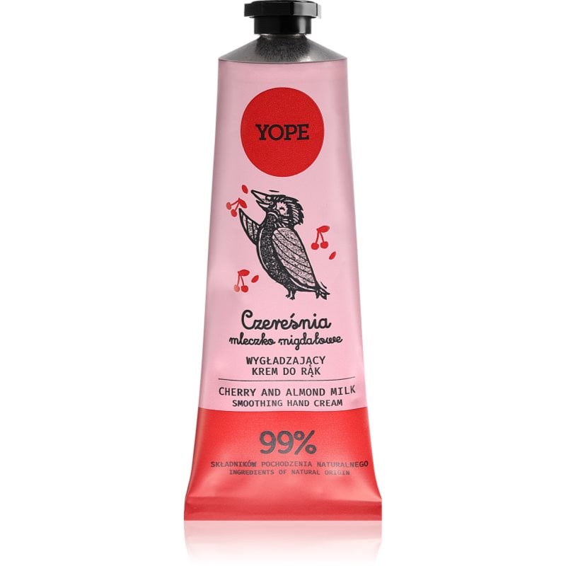 Yope Cherry & Almond Milk натурален крем за ръце