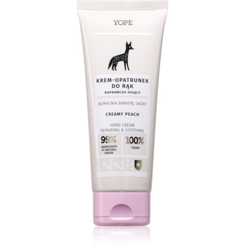 Yope Creamy Peach интензивен хидратиращ крем за ръце - Грижа за тяло - Сравни цени от 1 магазин с безплатна доставка