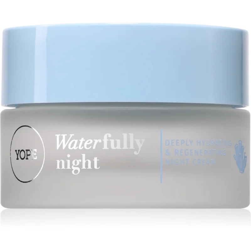 Yope Waterfully Deeply Hydrating & Regenerating Night Cream хидратиращ нощен крем
