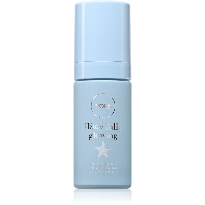 Yope Waterfully Glowing Brightening Night Serum озаряващ серум с витамин С - Грижа за лице - Сравни цени от 1 магазин с безплатна доставка