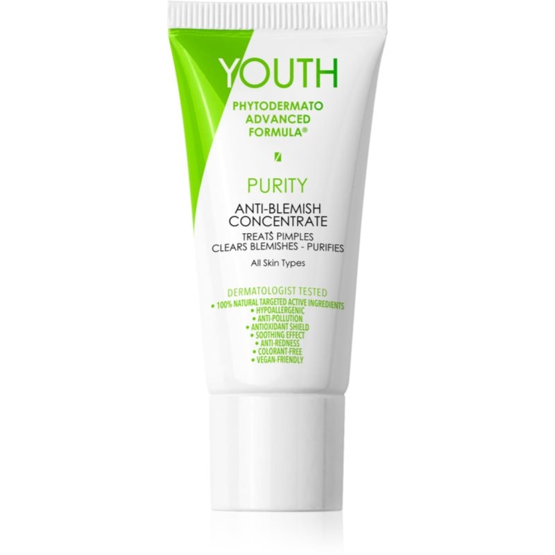 YOUTH Purity Anti-Blemish Concentrate локална грижа против акне - Грижа за лице - Сравни цени от 1 магазин с безплатна доставка