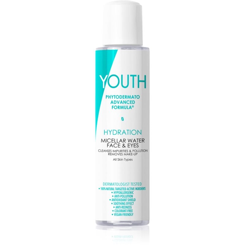 YOUTH Hydration Micellar Water Face & Eyes почистваща мицеларна вода за лице и очи - Грижа за лице - Сравни цени от 1 магазин с безплатна доставка