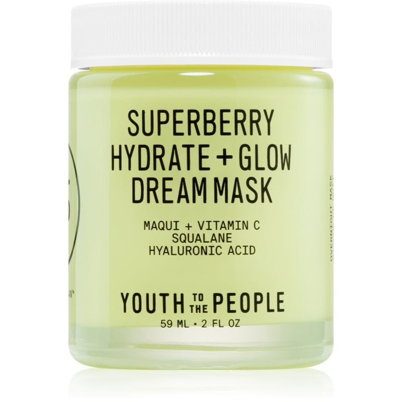 Youth To The People Superberry Hydrate + Glow Dream Mask маска за освежаване и хидратация