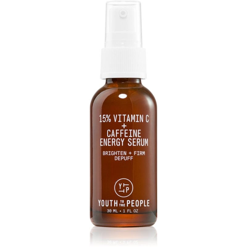 Youth To The People Energy 15% Vitamin C + Caffeine Serum озаряващ серум с витамин С - Грижа за лице - Сравни цени от 1 магазин с безплатна доставка