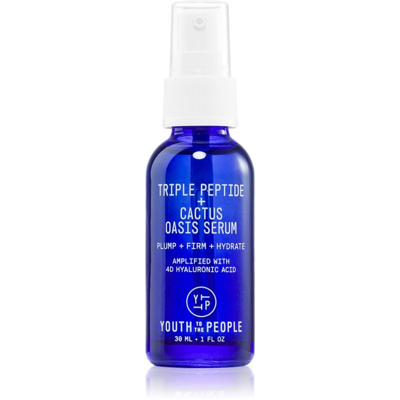 Youth To The People Oasis Triple Peptide + Cactus Serum серум за лице на лицето и шията