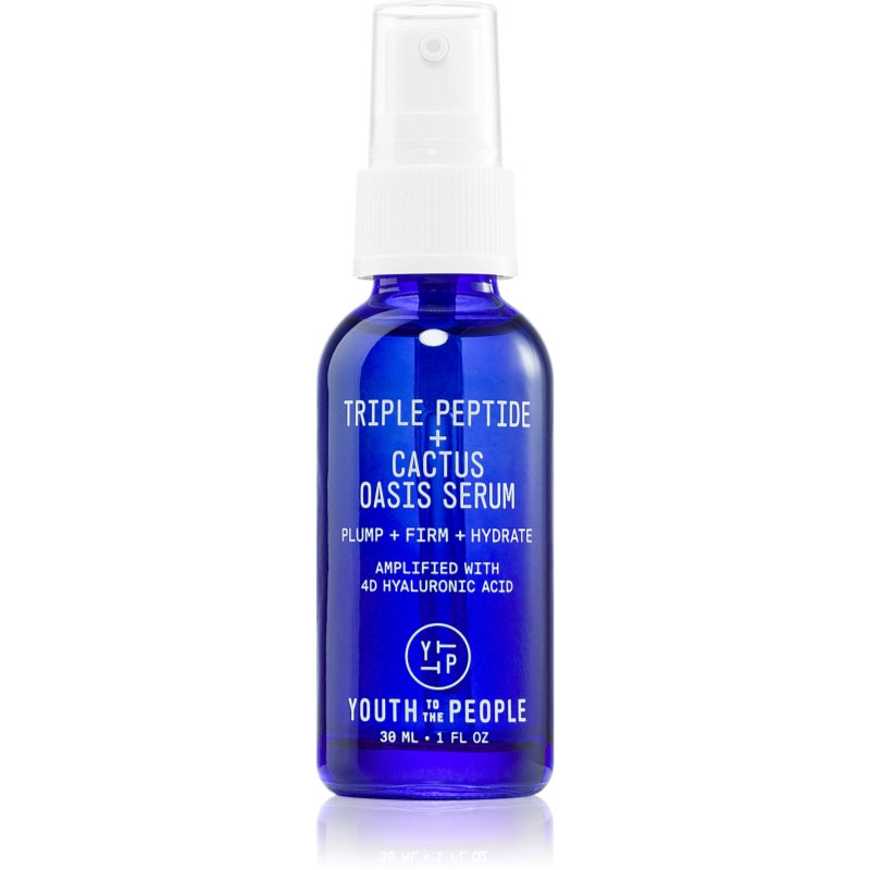 Youth To The People Oasis Triple Peptide + Cactus Serum серум за лице на лицето и шията - Грижа за лице - Сравни цени от 1 магазин с безплатна доставка